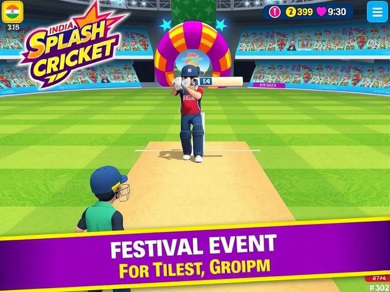 India Splash Cricket Star Gameplay Screenshot